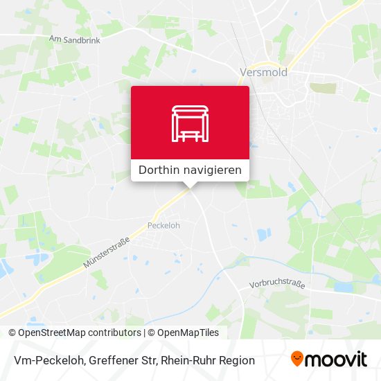 Vm-Peckeloh, Greffener Str Karte