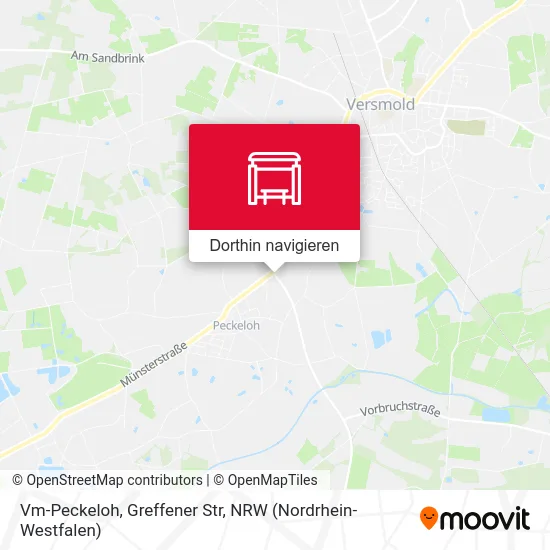 Vm-Peckeloh, Greffener Str Karte