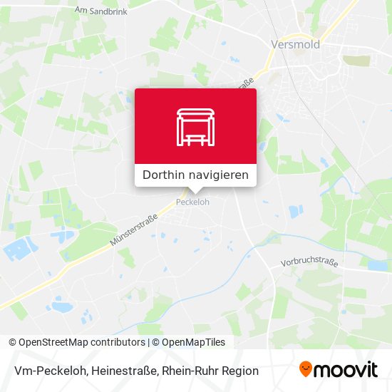 Vm-Peckeloh, Heinestraße Karte