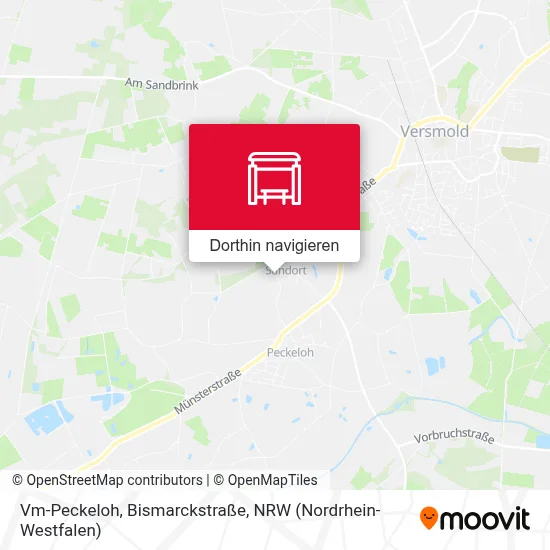 Vm-Peckeloh, Bismarckstraße Karte