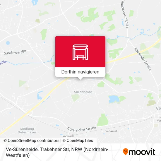 Ve-Sürenheide, Trakehner Str Karte