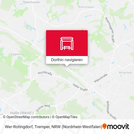 Wer-Rotingdorf, Tremper Karte