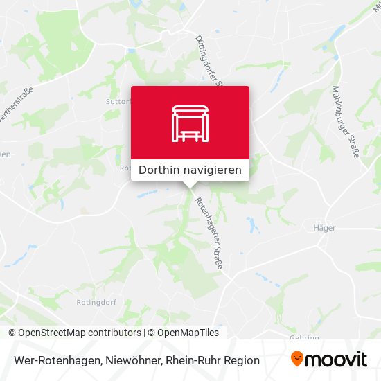 Wer-Rotenhagen, Niewöhner Karte