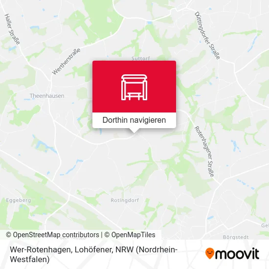 Wer-Rotenhagen, Lohöfener Karte