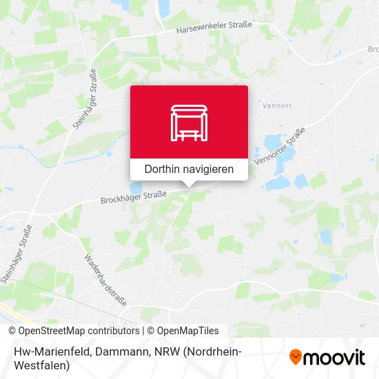 Hw-Marienfeld, Dammann Karte