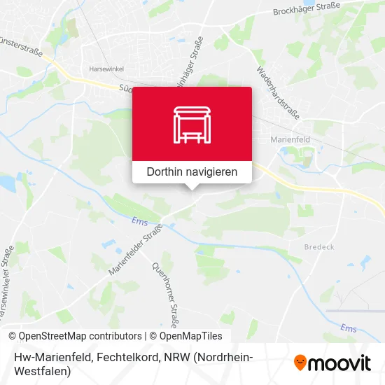 Hw-Marienfeld, Fechtelkord Karte