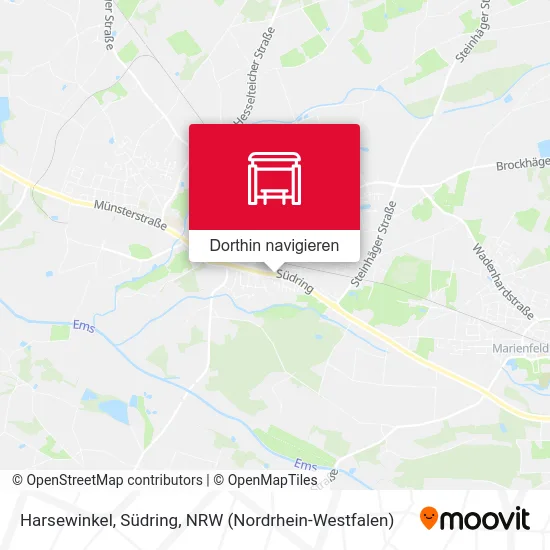 Harsewinkel, Südring Karte