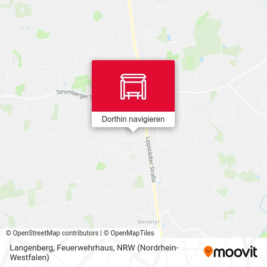 Langenberg, Feuerwehrhaus Karte