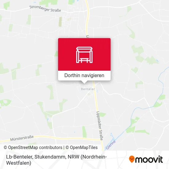 Lb-Benteler, Stukendamm Karte