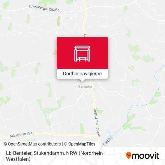 Lb-Benteler, Stukendamm Karte