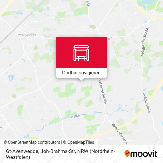 Gt-Avenwedde, Joh-Brahms-Str Karte
