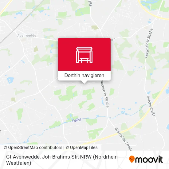 Gt-Avenwedde, Joh-Brahms-Str Karte