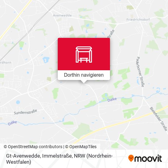 Gt-Avenwedde, Immelstraße Karte