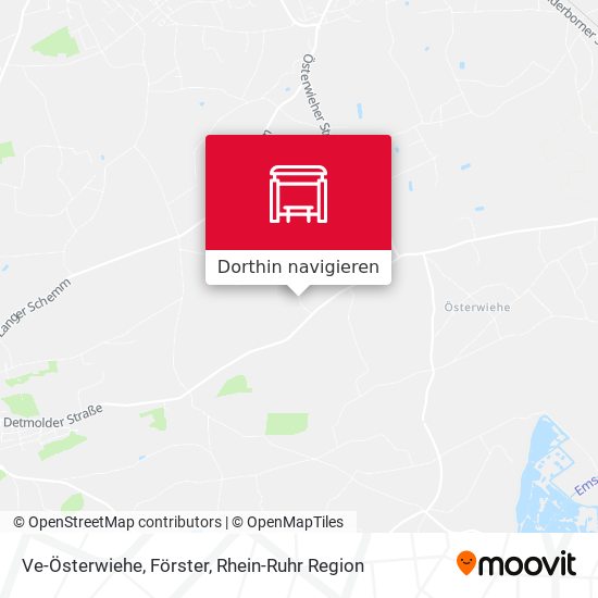 Ve-Österwiehe, Förster Karte
