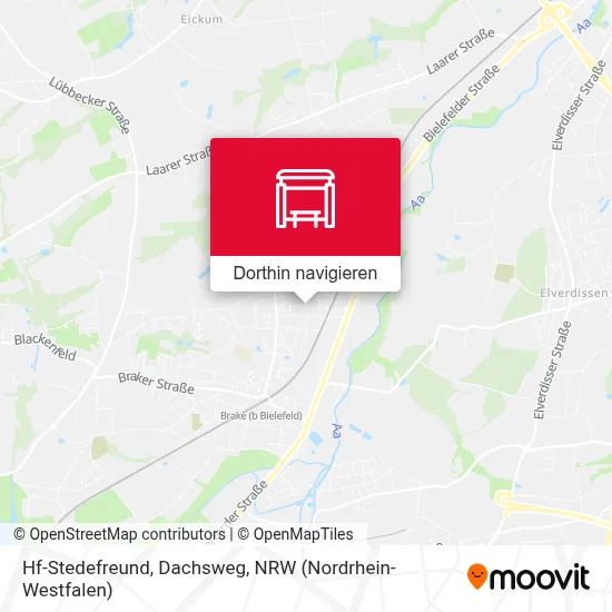 Hf-Stedefreund, Dachsweg Karte