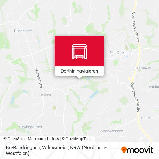 Bü-Randringhsn, Wilmsmeier Karte