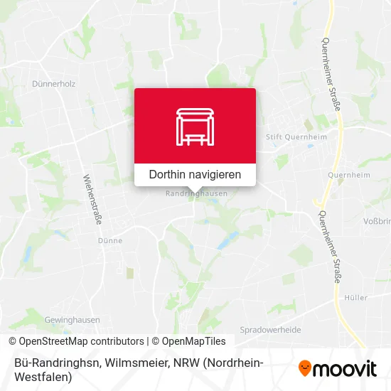 Bü-Randringhsn, Wilmsmeier Karte