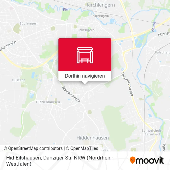 Hid-Eilshausen, Danziger Str Karte