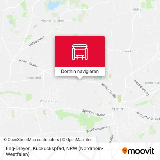 Eng-Dreyen, Kuckuckspfad Karte