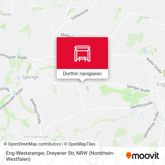 Eng-Westerenger, Dreyener Str Karte