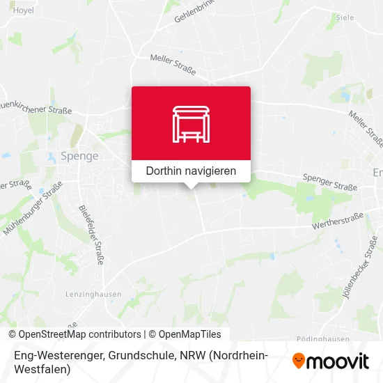 Eng-Westerenger, Grundschule Karte