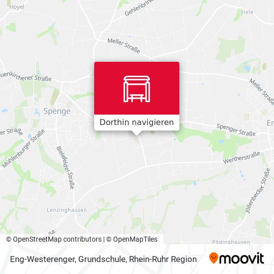 Eng-Westerenger, Grundschule Karte