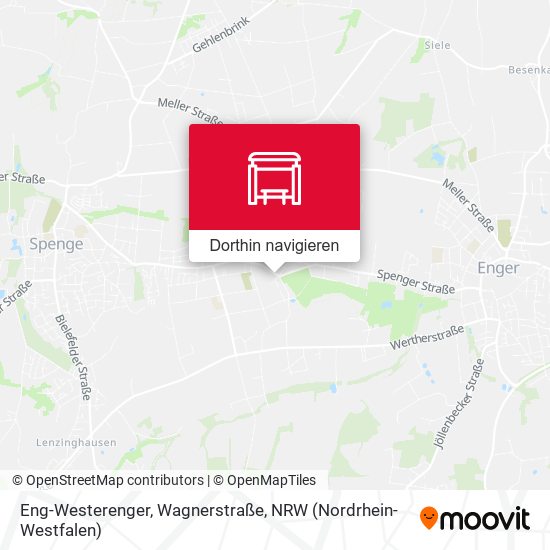 Eng-Westerenger, Wagnerstraße Karte