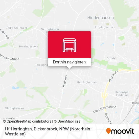 Hf-Herringhsn, Dickenbrock Karte