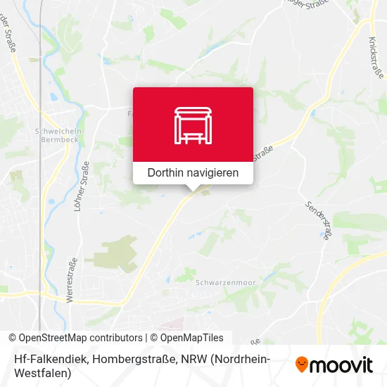 Hf-Falkendiek, Hombergstraße Karte