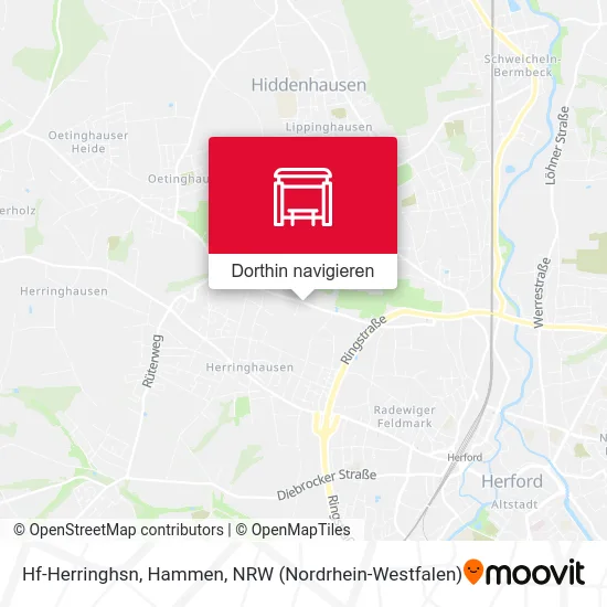 Hf-Herringhsn, Hammen Karte