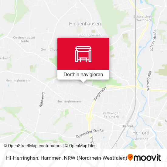 Hf-Herringhsn, Hammen Karte