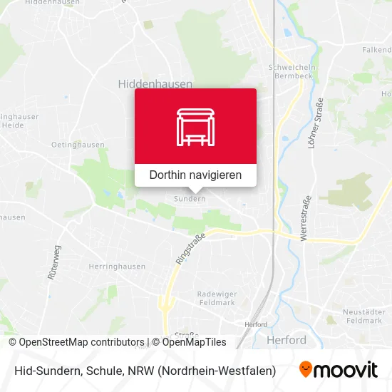 Hid-Sundern, Schule Karte