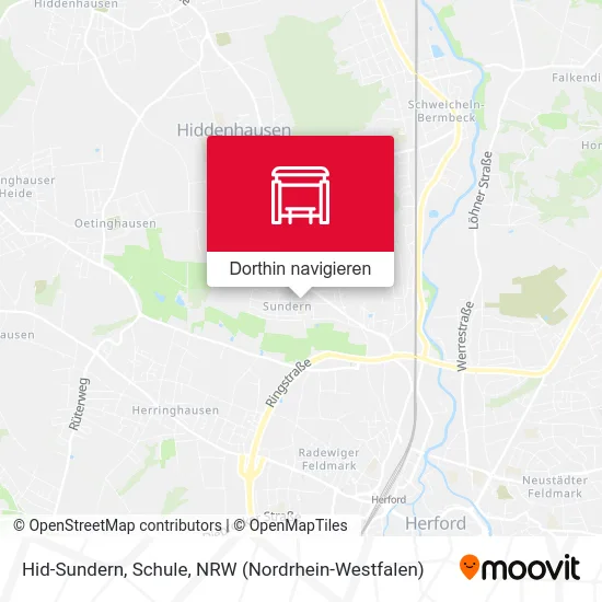 Hid-Sundern, Schule Karte