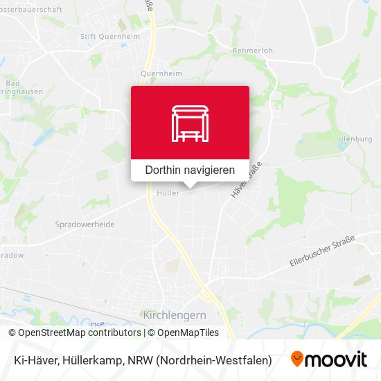 Ki-Häver, Hüllerkamp Karte