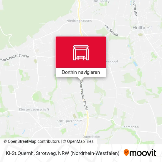 Ki-St.Quernh, Strotweg Karte