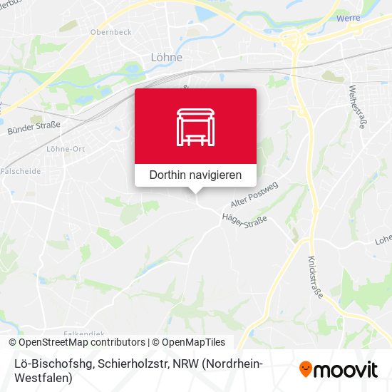 Lö-Bischofshg, Schierholzstr Karte