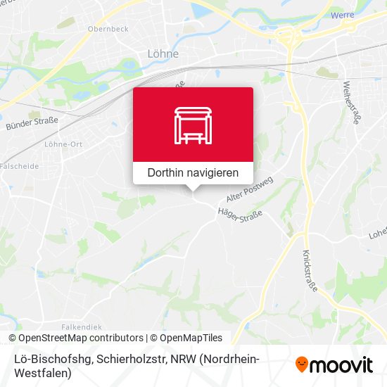 Lö-Bischofshg, Schierholzstr Karte