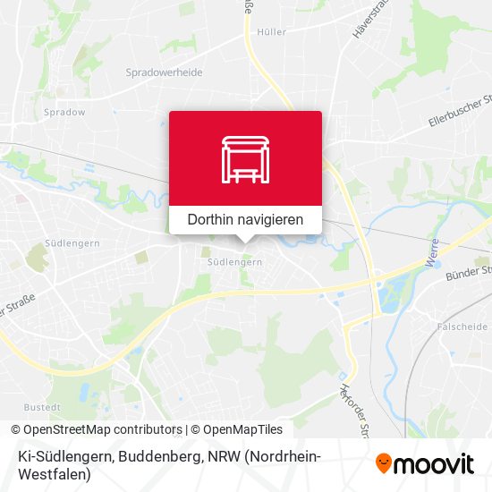 Ki-Südlengern, Buddenberg Karte