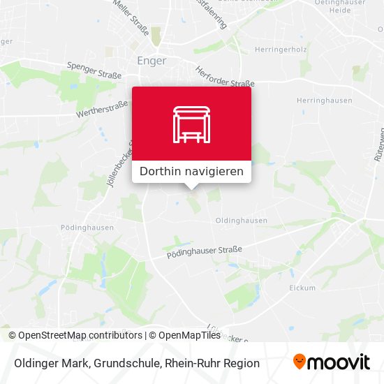 Oldinger Mark, Grundschule Karte
