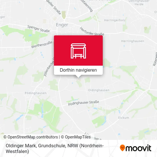 Oldinger Mark, Grundschule Karte