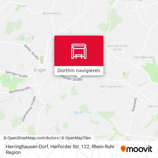 Herringhausen-Dorf, Herforder Str. 122 Karte