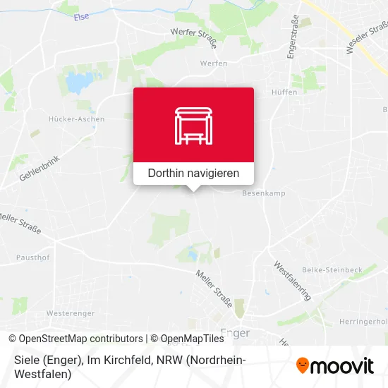 Siele (Enger), Im Kirchfeld Karte