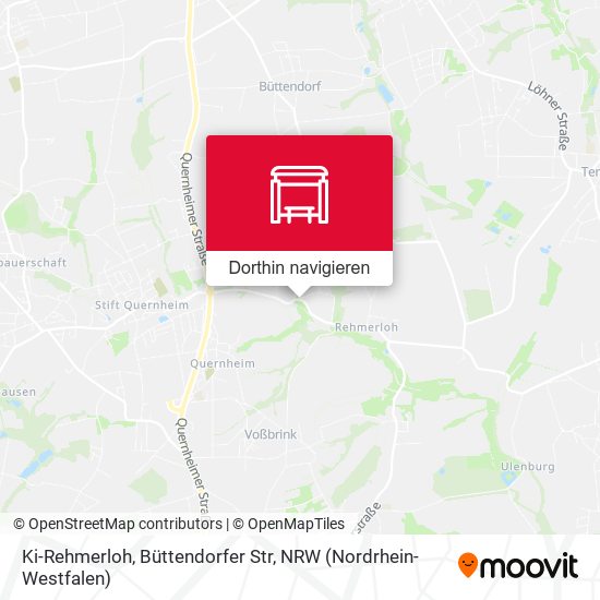 Ki-Rehmerloh, Büttendorfer Str Karte