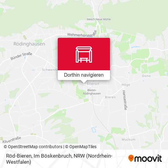 Röd-Bieren, Im Böskenbruch Karte