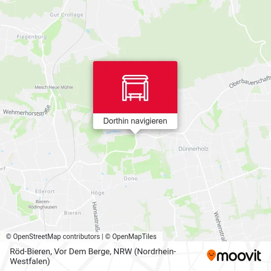 Röd-Bieren, Vor Dem Berge Karte