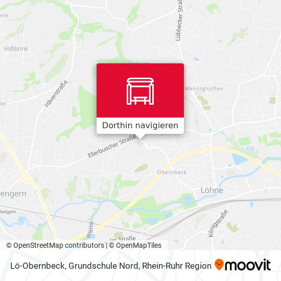 Lö-Obernbeck, Grundschule Nord Karte
