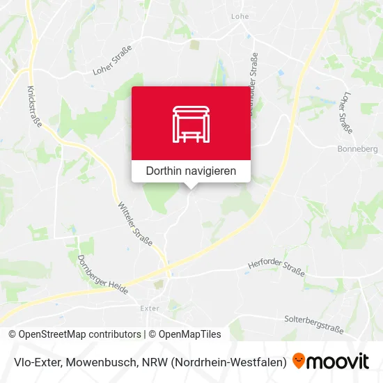 Vlo-Exter, Mowenbusch Karte