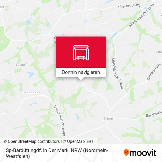 Sp-Bardüttingdf, In Der Mark Karte