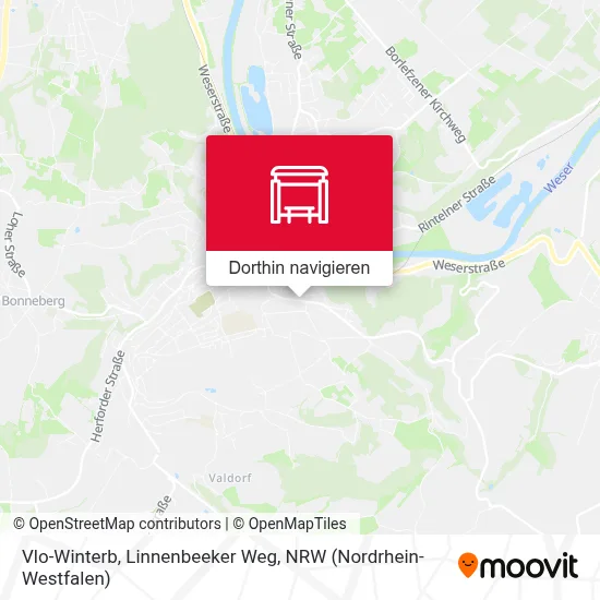 Vlo-Winterb, Linnenbeeker Weg Karte