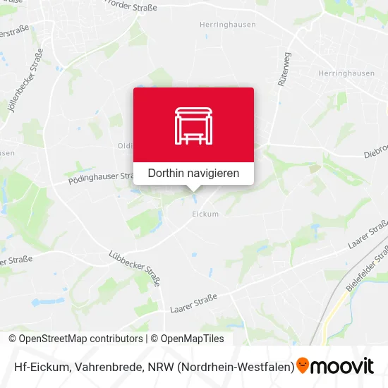 Hf-Eickum, Vahrenbrede Karte